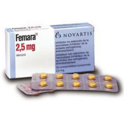 Buy Letrozole (Femara) 2.5mg Tablets online at lowest price.