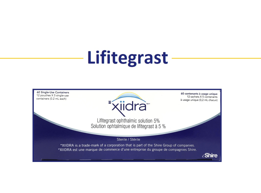 Xiidra (lifitegrast ophthalmic solution) 5% for Dry Eye Disease -9310090915