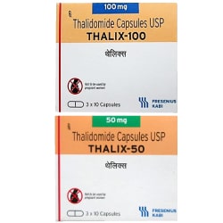 Buy Thalidomide 100 mg Capsules online at lowest Price in India