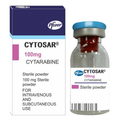 Cytarabine in combination with other drugs
