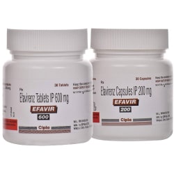 Efavir (Efavirenz) 200 mg/600 mg uses, dosage, availability, Price