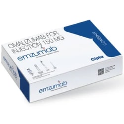 Emzumab Omalizumab Injection | Emzumab 150 mg Injection | Xolair (Omalizumab)