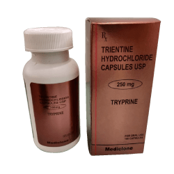 Trientine Hydrochloride 250 mg Capsules