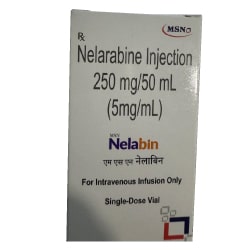 Buy Nelarabine injection -Nelabin 250 mg/50 mL Price/cost in India