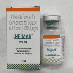 Buy Infliximab 100 MG Injections online at best Price and Cost