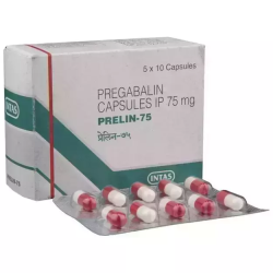 Pregabalin 75 MG Capsules